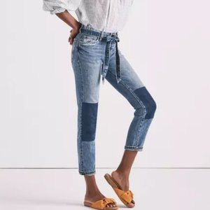 Lucky Brand Sienna Slim Boyfriend Jean With Belt